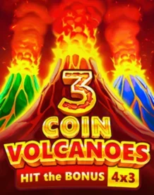 3 COIN VOLCANOES