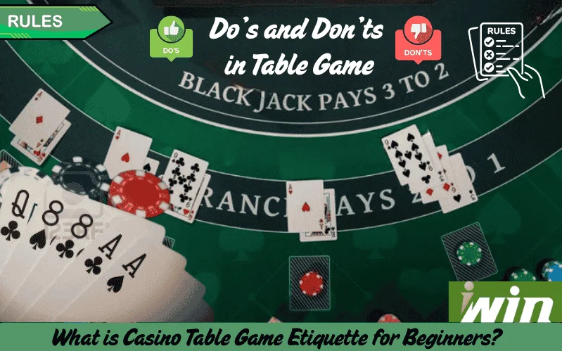 What is Casino Table Game Etiquette for Beginners
