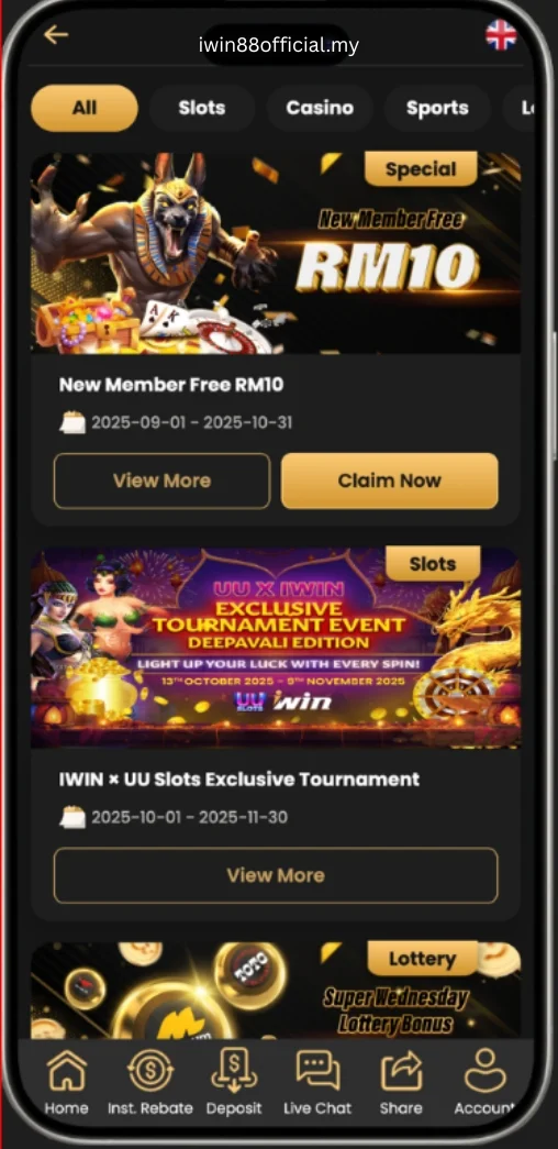 Latest iWIN Promotions & Casino Bonuses