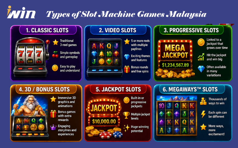 Types-of-Slot-Machine-Games-Malaysia