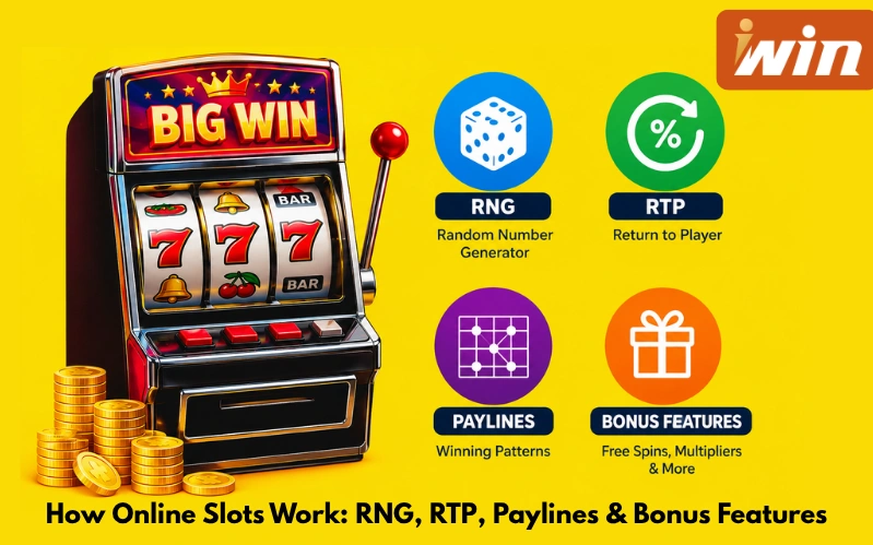 How Online Slots Work RNG, RTP, Paylines & Bonus Features