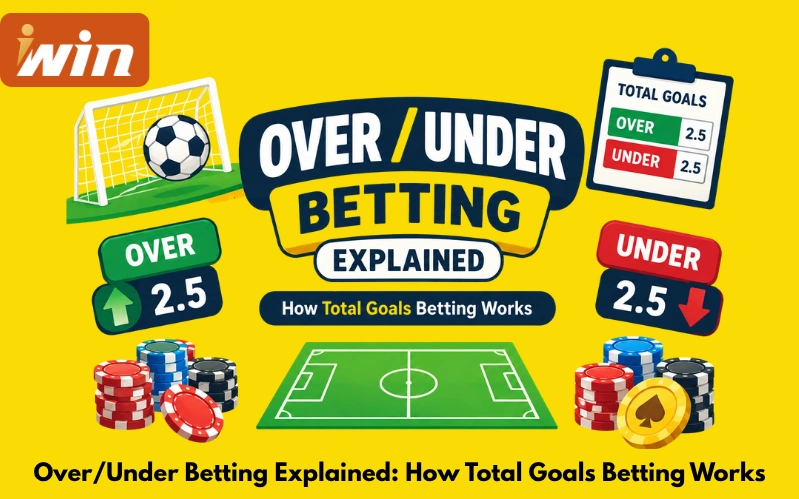 OverUnder Betting Explained How Total Goals Betting Works